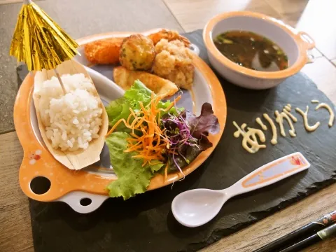 L’assiette du menu enfant